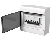 Caja de sobreponer p/ 8 mód. DIN pta blanca