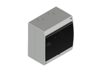 Caja ext. TM 8 bocas c/tapa - Gris