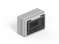 Caja IP65 p/9 polos DIN  - gris