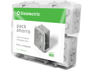 Pack Ahorro Cajas de embutir Rectangulares x 12 unidades