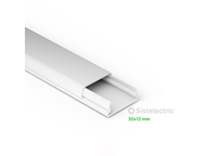 Cablecanal Sistelectric 30x12 con cinta autoadhesiva
