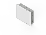 Caja de pase de embutir 18 x 32