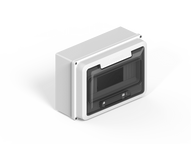 Caja IP65 p/9 polos DIN  - blanco