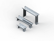 Caballete DIN 4 polos profundidad 140-150