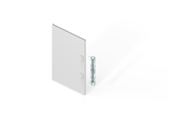 Contrafrente  abisagrado ciego p/ Q Energy Plus 520x640