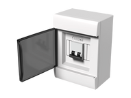 Caja de sobreponer p/ 4 mód. DIN pta blanca